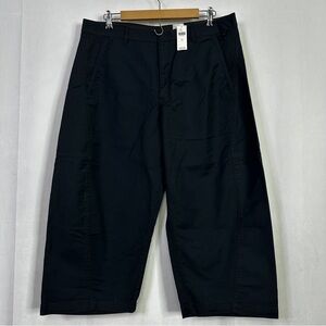 Maeve Slacks Black Womens Wide Leg Business Casual Formal 14 Professional